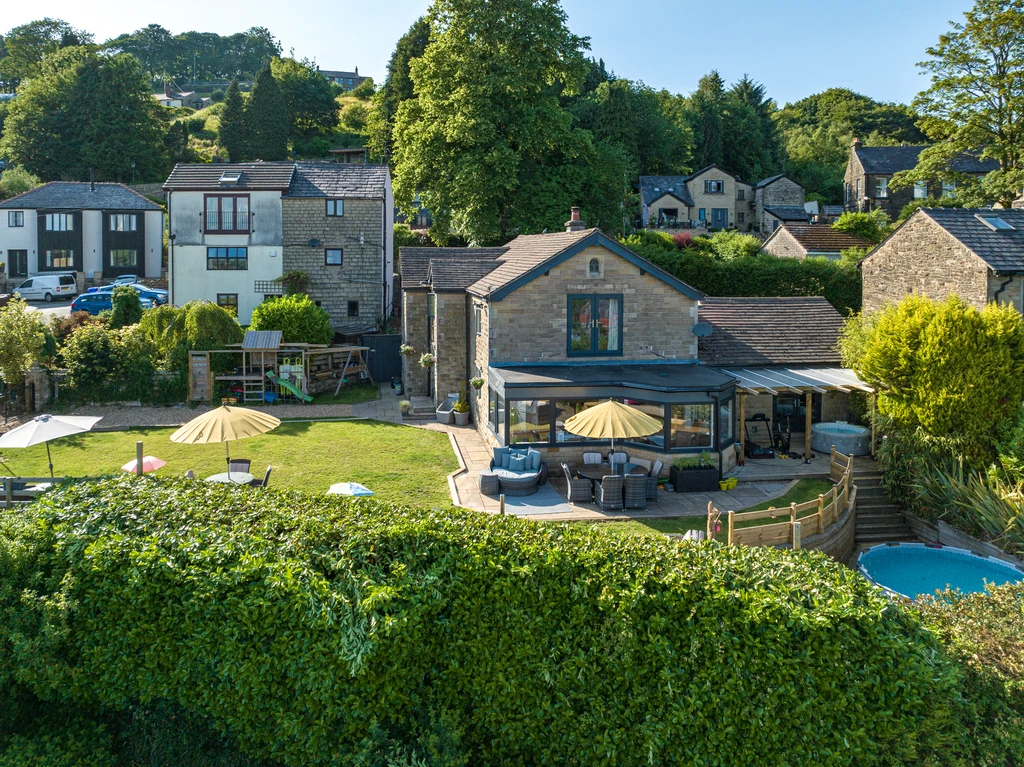 Aerial View — Rear Gardens